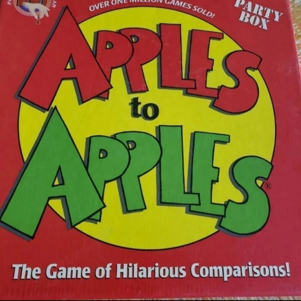 Apples to Apples family card game